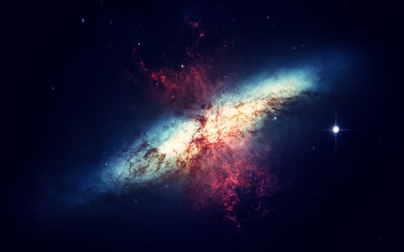 Galaxy Glamour Gown